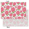 Roses Tissue Paper - Lightweight - Small - Front & Back