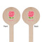 Roses Wooden 6" Stir Stick - Round - Double Sided - Front & Back