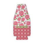 Roses Zipper Bottle Cooler (Personalized)