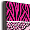 Triple Animal Print 11x14 Wood Print - Closeup