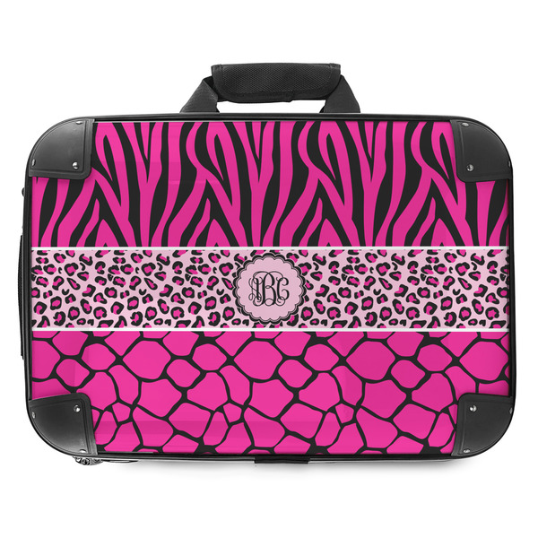 Custom Triple Animal Print Hard Shell Briefcase - 18" (Personalized)