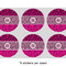 Triple Animal Print 3" Multipurpose Round Labels - Sheet