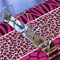 Triple Animal Print 3 Ring Binders - Full Wrap - 2" - DETAIL