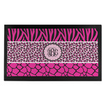 Triple Animal Print Bar Mat - Small (Personalized)