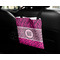 Triple Animal Print Car Bag - In Use