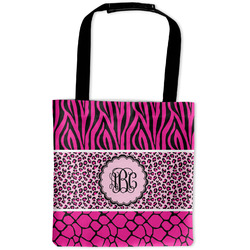 Triple Animal Print Auto Back Seat Organizer Bag (Personalized)