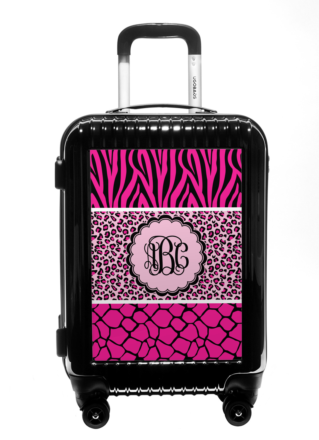 animal print carry on luggage