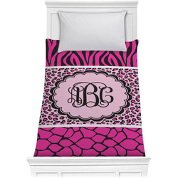 Triple Animal Print Comforter - Twin (Personalized)