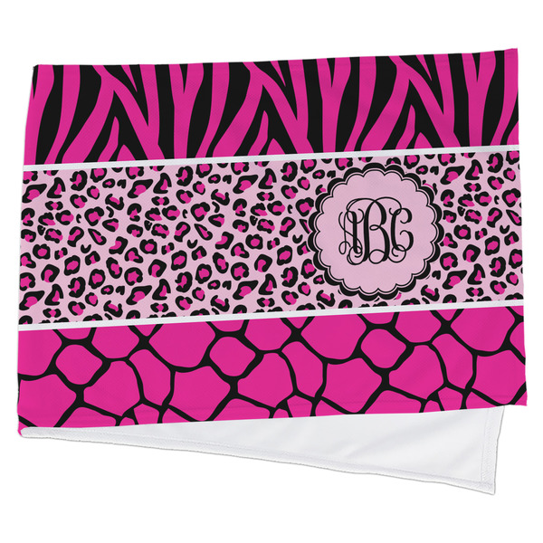 Custom Triple Animal Print Cooling Towel (Personalized)