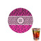 Triple Animal Print Drink Topper - XSmall - Single with Drink