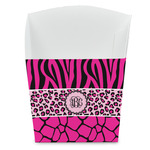 Triple Animal Print French Fry Favor Boxes (Personalized)