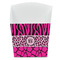 Triple Animal Print French Fry Favor Box - Front View