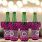 Triple Animal Print Jersey Bottle Cooler - Set of 4 - LIFESTYLE