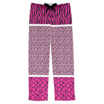 Triple Animal Print Mens Pajama Pants - XS