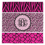 Triple Animal Print Microfiber Dish Towel (Personalized)