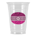 Triple Animal Print Party Cups - 16oz (Personalized)