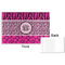 Triple Animal Print Disposable Paper Placemat - Front & Back