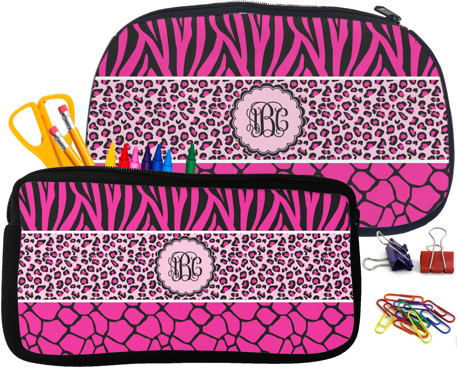 Design your Own All Over Print Neoprene Pencil Case (Custom front & back)