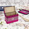 Triple Animal Print Recipe Box - Full Color - In Context