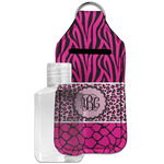 Triple Animal Print Hand Sanitizer & Keychain Holder - Large (Personalized)