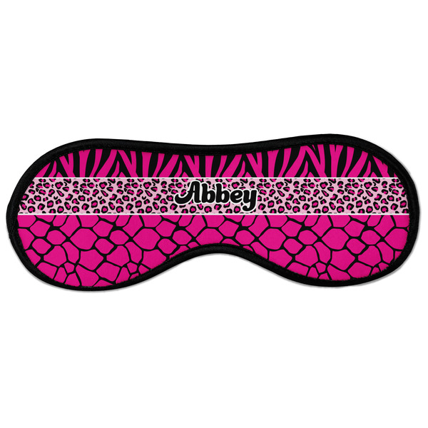 Custom Triple Animal Print Sleeping Eye Masks - Large (Personalized)