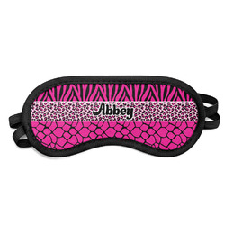 Triple Animal Print Sleeping Eye Mask - Small (Personalized)