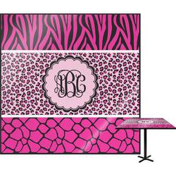 Triple Animal Print Square Table Top (Personalized)