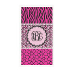 Triple Animal Print Guest Paper Towels - Full Color - Standard (Personalized)