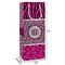 Triple Animal Print Wine Gift Bag - Dimensions