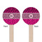 Triple Animal Print Wooden 6" Stir Stick - Round - Double Sided - Front & Back