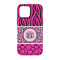 Triple Animal Print iPhone 13 Tough Case - Back