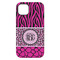 Triple Animal Print iPhone 14 Pro Max Tough Case - Back