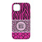 Triple Animal Print iPhone 14 Pro Tough Case - Back