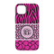 Triple Animal Print iPhone 14 Tough Case - Back