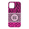 Triple Animal Print iPhone 15 Case - Back