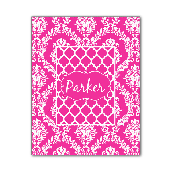 Custom Moroccan & Damask Wood Print - 11x14 (Personalized)