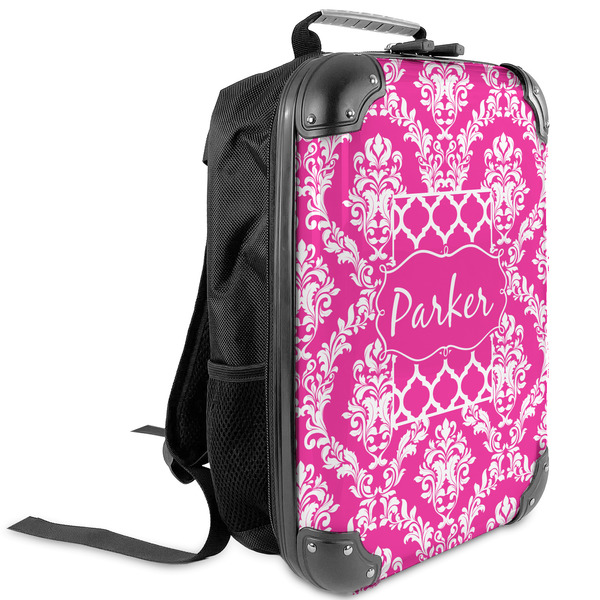 Custom Moroccan & Damask Kids Hard Shell Backpack (Personalized)