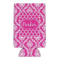 Moroccan & Damask Can Cooler (16 oz) (Personalized)