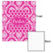 Moroccan & Damask 20x24 - Matte Poster - Front & Back