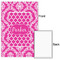 Moroccan & Damask 20x30 - Matte Poster - Front & Back