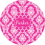 Moroccan & Damask Multipurpose Round Labels - 3" (Personalized)