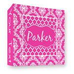 Moroccan & Damask 3 Ring Binder - Full Wrap - 3" (Personalized)