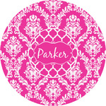 Moroccan & Damask Multipurpose Round Labels - 5" (Personalized)