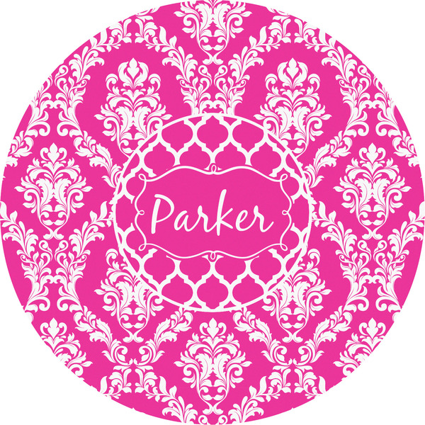 Custom Moroccan & Damask Multipurpose Round Labels - 5" (Personalized)