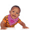 Moroccan & Damask Bandana Bib - (Lifestyle 1 boy)