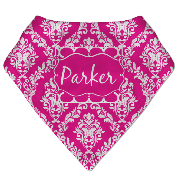 Custom Moroccan & Damask Bandana Bib (Personalized)