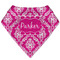 Moroccan & Damask Bandana Folded Flat