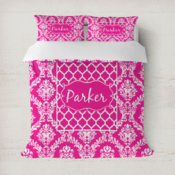 Moroccan & Damask Duvet Cover (Personalized)