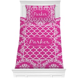 Moroccan & Damask Comforter Set - Twin (Personalized)
