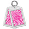 Moroccan & Damask Bling Keychain - MAIN